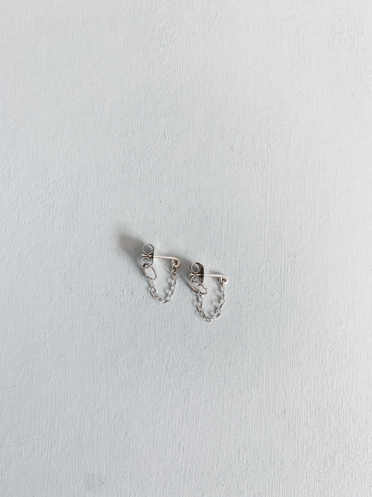 Chain Stud Earrings