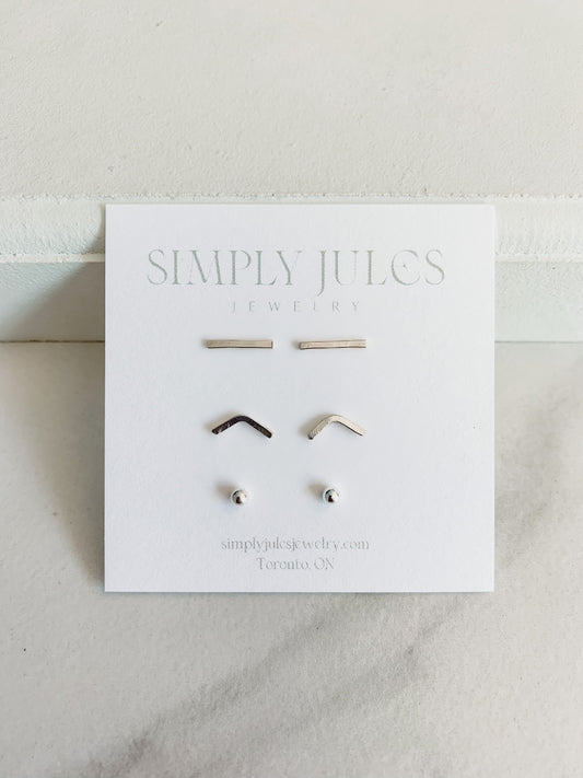 Studs Earring Set