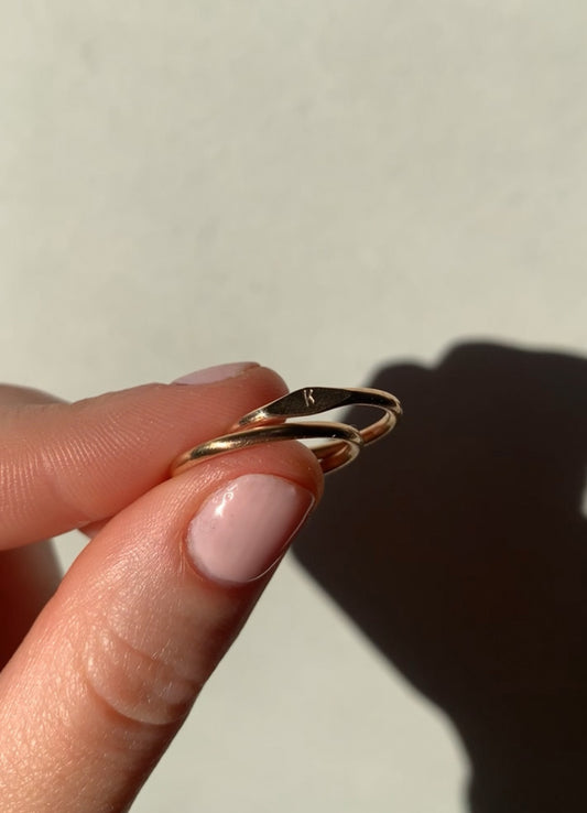 Bold Initial Ring