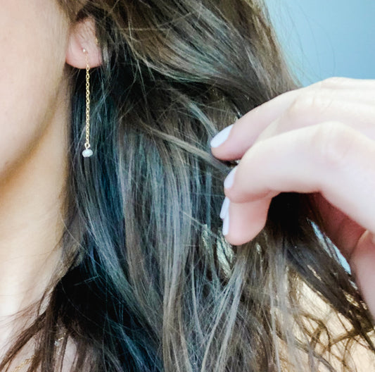 Freshwater Pearl Drop Earrings