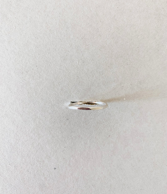 Classic Hammered Ring