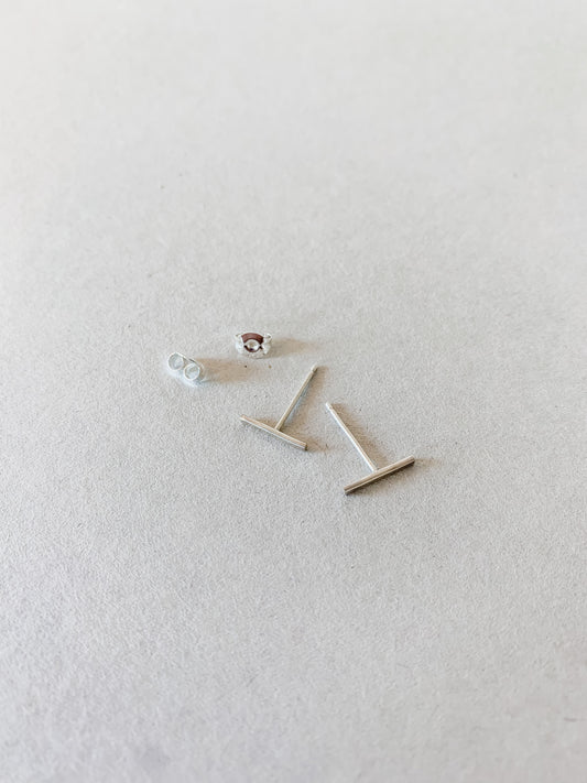 Bar Stud Earrings
