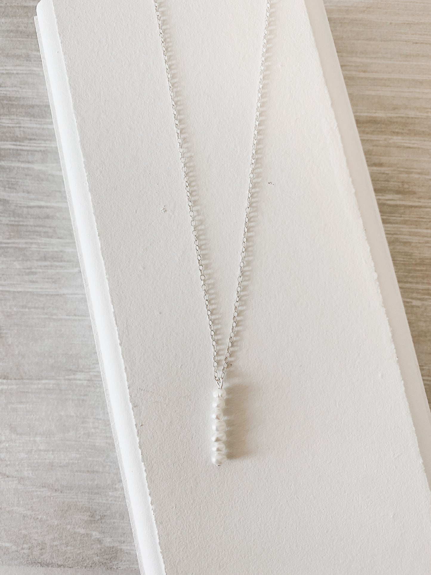 Freshwater Pearl Drop Necklace
