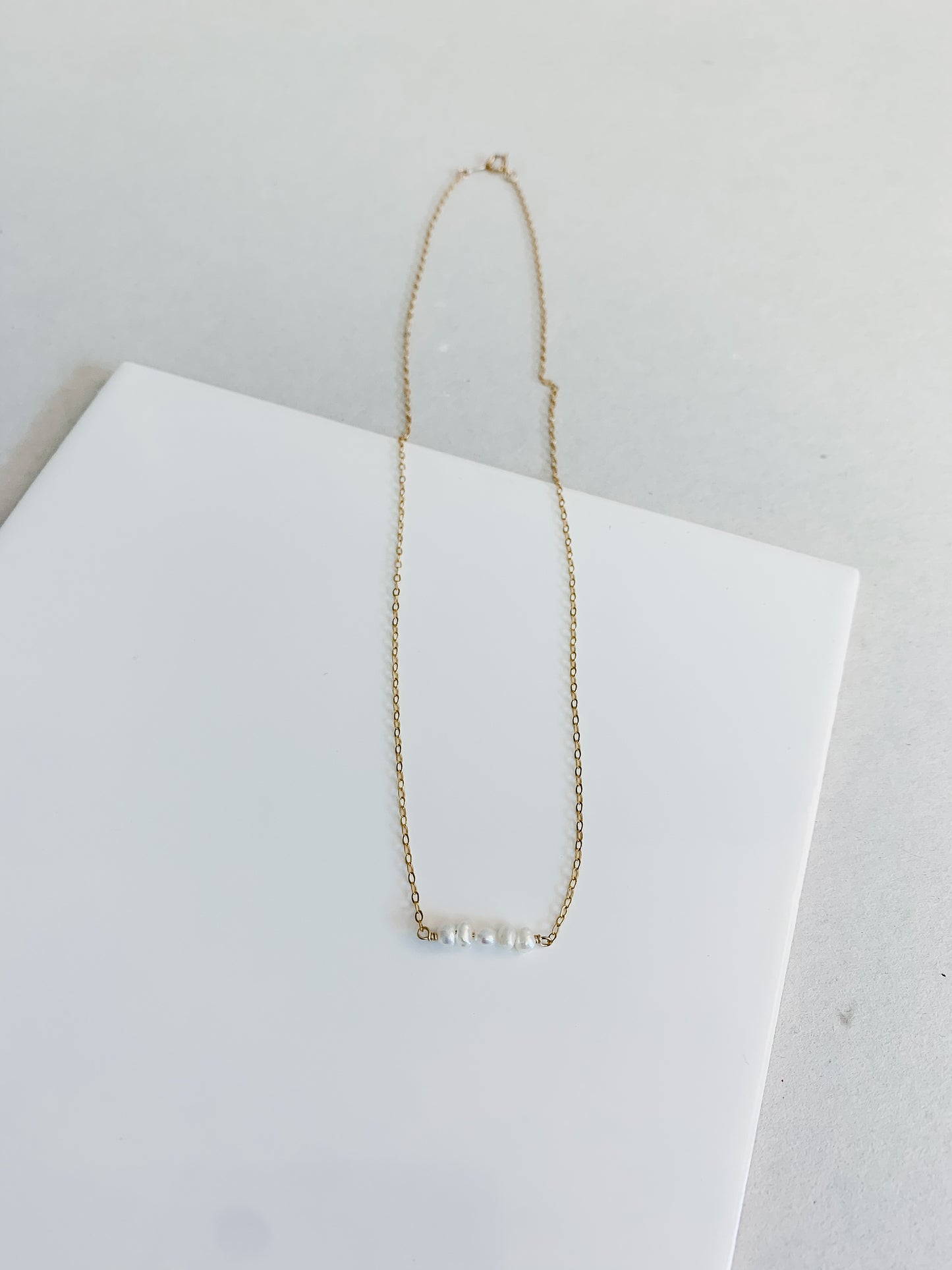 Freshwater Pearl Stack Necklace