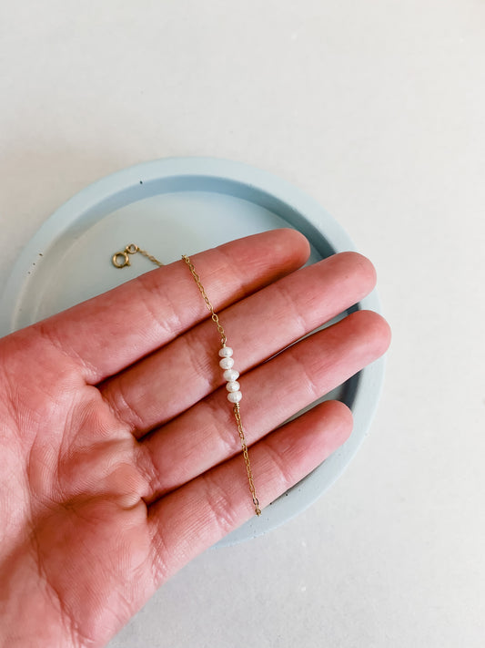 Freshwater Pearl Stack Bracelet