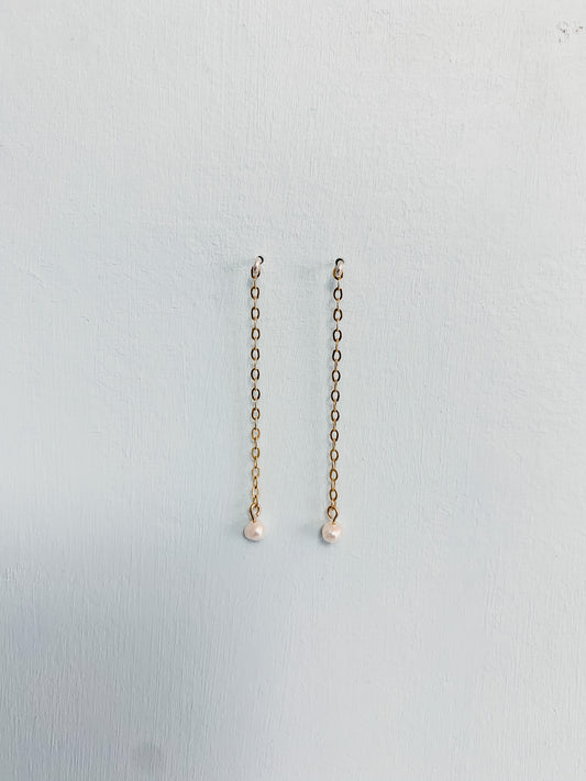 Freshwater Pearl Drop Earrings