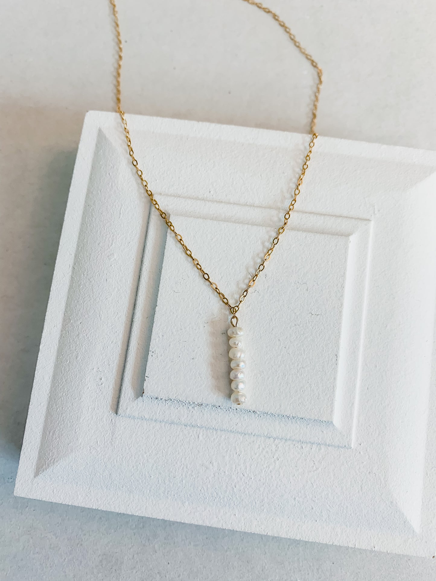 Freshwater Pearl Drop Necklace