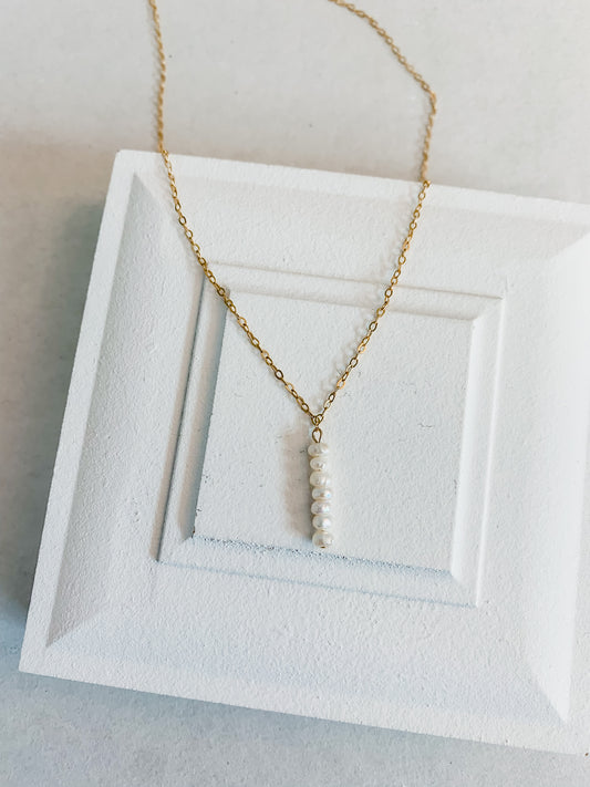 Freshwater Pearl Drop Necklace