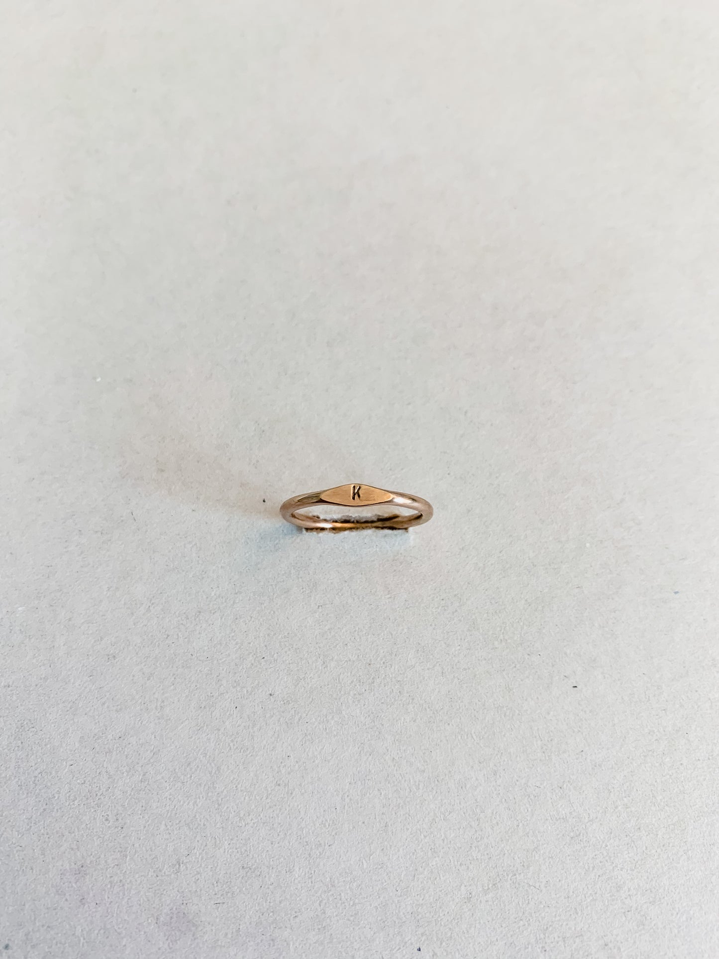 Bold Initial Ring
