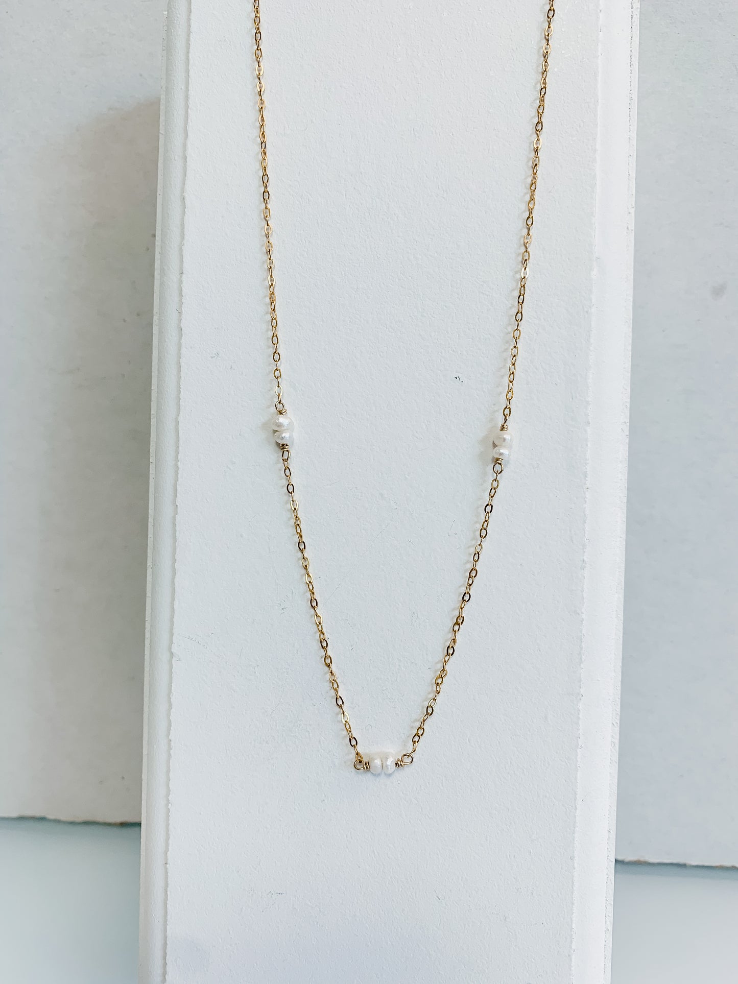 Double Freshwater Pearl Necklace